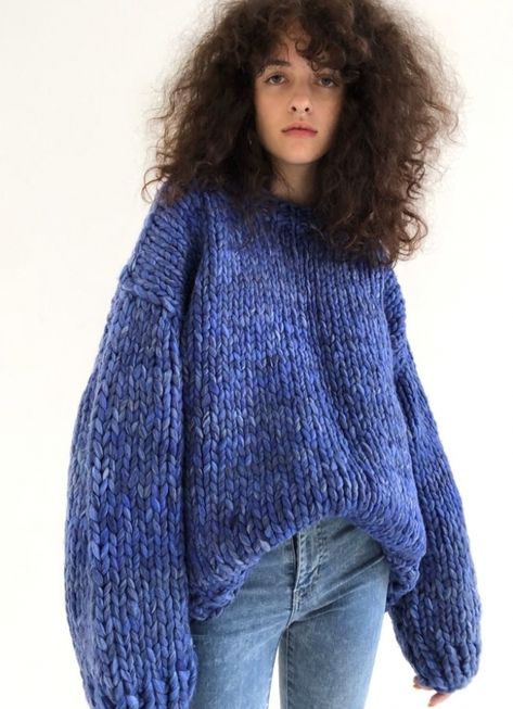 Hand Knitted Jumpers, Wool Sweater Dress, Chunky Wool, Thick Sweaters, Chunky Knitwear, Knitting Women Sweater, Merino Wool Sweater, 가을 패션, Knit Fashion