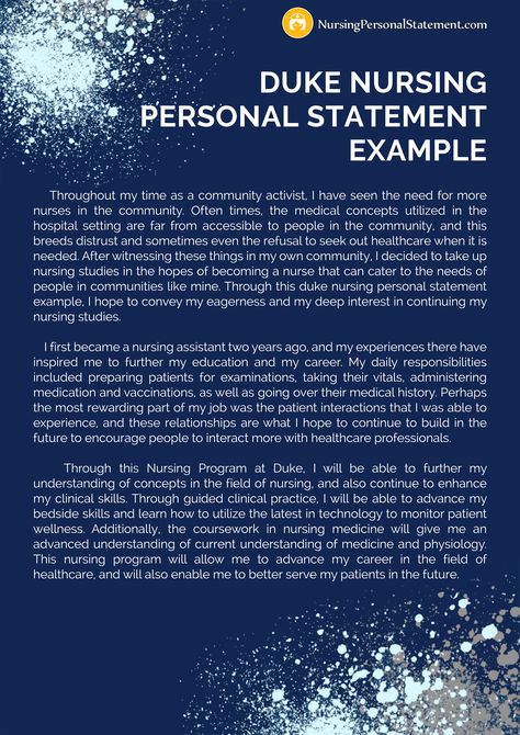 Get duke nursing personal statement example by following this link https://www.nursingpersonalstatement.com/duke-university-nursing-personal-statement/  #college admission, #university admission, #admission requirements Personal Essay Examples, Essay Motivation, Phd Application, Essay Cover Page, University Application, Motivation Letter, Personal Statement Examples, Personal Statements, Nursing Goals