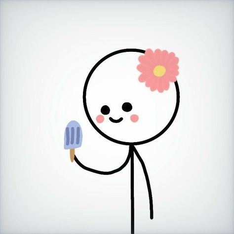 Halloween Profile Pics, Korean Bear, Stick Men Drawings, Blue Ice Cream, Couple Pfp, Stick Man, Blue Ice, Preppy Wallpaper, Funny Drawings