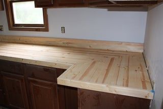 Say Goodbye to That Formica CounterTop! : 17 Steps (with Pictures) - Instructables Diy Wood Countertops Kitchen, Diy Butcher Block Counter, Diy Butcher Block Countertops, Plywood Countertop, Diy Wood Countertops, Diy Butcher Block, Wood Countertops Kitchen, Diy Kitchen Countertops, Formica Countertops