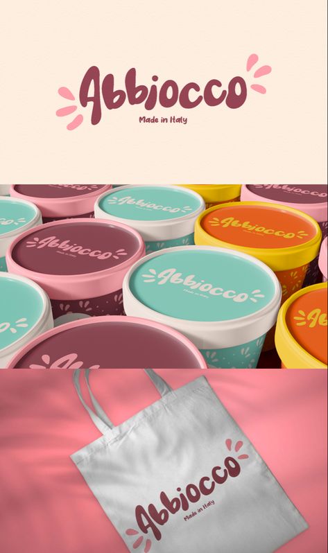 Brand for ice cream shop. #shop #logo #logodesign #logodesinger #food #sweet #icecream Ice Cream Brand Identity, Ice Cream Brand Logo, Ice Cream Logo Branding, Ice Cream Branding Design, Ice Cream Shop Logo, Ice Cream Logo Design, Ice Cream Logos, Logo Ice Cream, Ice Cream Branding