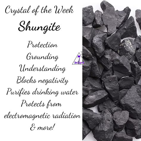 Shungite Crystal Meaning, Energetic Protection, Purify Water, Crystals Gems, Electromagnetic Radiation, Crystals Healing Properties, Crystals Healing, Crystal Healing Stones, Witchy Things