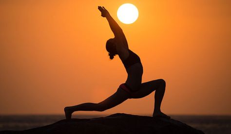 Here is a list of yogasanas that can help reduce the effects of period pain if practiced regularly. Read on. Warrior Pose Yoga, Jivamukti Yoga, Warrior Yoga, Yoga Playlist, Warrior Pose, Yoga Kurse, Bridge Pose, Yoga Posen, International Yoga Day