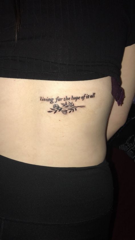 All Too Well Tattoo, To Live For The Hope Of It All Tattoo, First Time Tattoo Ideas, Swift Tattoo, First Time Tattoos, Taylor Swift Tattoo, Party Tattoos, Just Ink, Time Tattoos