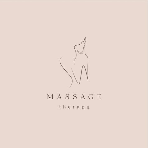 I will do massage, spa, skincare luxury logo design Masagge Spa, Massage Logo Ideas, Massage Drawing, Massage Logo Design, Beauty Studio Logo, Body Logo Design, Massage Design, Line Drawing Woman, Spa Logo Design