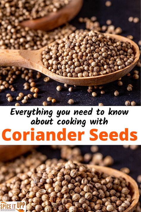 Recipes With Coriander Seeds, Coriander Seeds Benefits, Corriander Recipes, Benefits Of Coriander, Coriander Recipes, Essential Spices, Backyard Homestead, Coriander Seed, List Of Spices