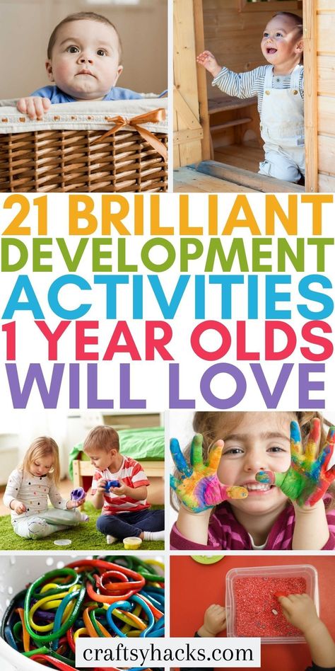 You can easily find the best kids activities to keep your 1 year olds occupied when you use any of these brilliant development activities for 1 year olds. Your young kids will have so much fun with these great activities for 1 year olds. Brain Development Activities, Activities For One Year Olds, Busy Mind, Early Childhood Activities, 1 Year Baby, Fun Activities For Toddlers, Nursery Activities, Daycare Activities, Drawing Activities