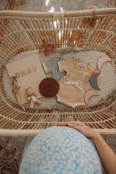 Sacred Bundle Rattan Bassinet for our newest addition Sacred Bundle, Rattan Bassinet, Pregnancy Photography, Baby Bassinet, Baby Things, Girl Mom, Children’s Books, Baby Announcement, Maternity Photography