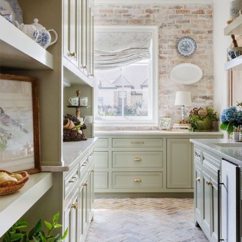 French Farmhouse Kitchen, French Oak Flooring, French Farmhouse Style, Modern French Country, Wood Staircase, French Style Homes, Timeless Interiors, Timeless Kitchen, Farmhouse Inspiration