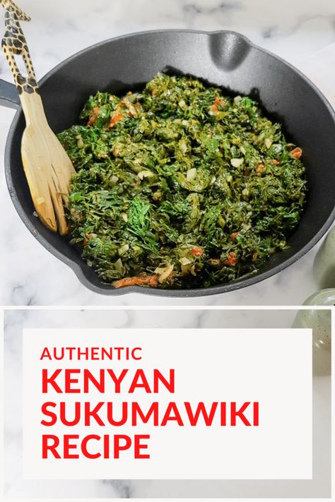 Africa Dishes, Vegetarian Collard Greens, Braised Collard Greens, Kenyan Recipes, Kenya Food, Clubhouse Ideas, Pescatarian Lifestyle, Tanzania Food, Fasting Food