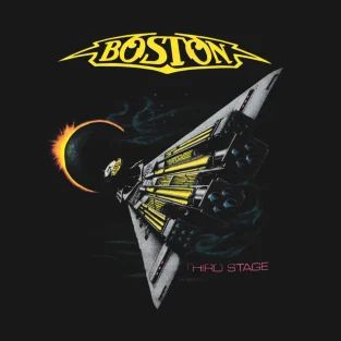 Boston Third Stage Album 1986 T-Shirt Boston Band, Boston Vintage, Concert Art, Vintage Rock T Shirts, Boston Poster, Rock Videos, Band Wallpapers, Music Album Covers, Wayback Machine