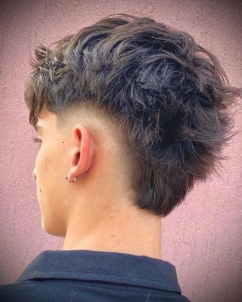 Men Haircut Mohawk Taper Fade, Burst Fade Modern Mullet, Burst Fade Textured Top, Mid Burst Fade Straight Hair, Short Hair Mullet Fade, Textured Burst Fade, Low Taper Modern Mullet, Burst Fade Straight Hair Men, Bust Fade Mullet