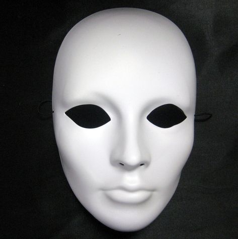 PARTY AND FEATHER MASKS : eeagal Trimming! Weeping Angel Costume, Plain White Mask, Feather Hair Comb, Blank Mask, Ghost Bride, Mask Images, Feather Mask, White Face Mask, White Mask