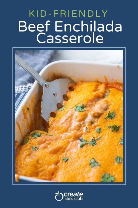 Are you looking for a delicious and easy weeknight dinner that is both gluten-free and kid-friendly? Look no further than this simple beef enchilada casserole - a flavorful and comforting meal sure to be a crowd pleaser! With minimal prep and simple ingredients, you’ll have a delicious meal on the table in no time. Give this comfort food meal a try for dinner this week! Creamy Ground Beef, Beef Enchilada Casserole, Easy Fast Dinner Recipes, Healthy Gluten Free Breakfast, Beef Enchilada, Dinner Rotation, Fast Dinner, Beef Enchiladas, Dinner This Week