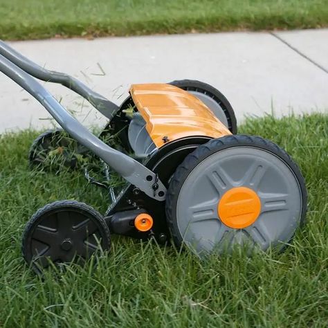 9 Best Reel Lawn Mowers | The Family Handyman Reel Lawn Mower, Garden Tools Diy, New Reel, Self Propelled Mower, Reel Mower, Yard Maintenance, The Family Handyman, Lawn Maintenance, Large Yard