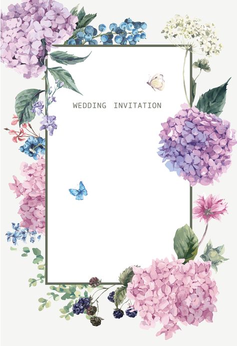 Background Square, Box Vector, Box Flowers, Frame Floral, Flowers Background, Floral Border Design, Frame Background, Flower Invitation, Flowers Watercolor