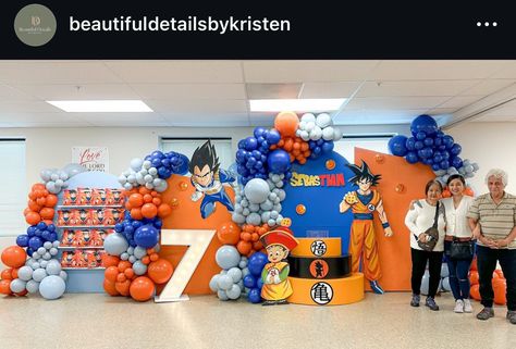 Goku Birthday, 8th Birthday, Baby Fever, 1st Birthday Parties, Dragon Ball Z, Dragon Ball, 1st Birthday, Balloons, Party Decorations