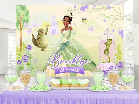 Frog Party, Princesa Tiana, Frog Decor, Princess And The Frog, Princess Tiana, Some Text, The Frog, Text Style, Types Of Printer