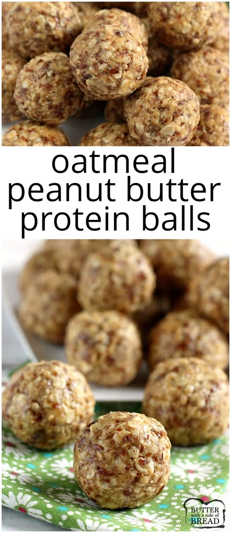 Oatmeal Peanut Butter Protein Balls, Oats Peanut Butter Honey, Peanut Butter Protein Balls, Oats Peanut Butter, Oatmeal Peanut Butter, Protein Balls Recipes, Protein Dinner, Healthy Protein Snacks, Butter Honey