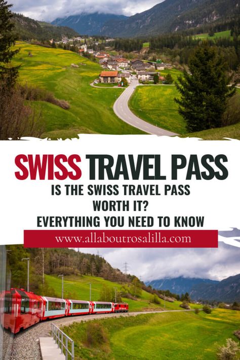 Images from Switzerland with text overlay is swiss travel pass worth it? Everything you need to know. Switzerland By Train, Swiss Travel Pass, Travel Switzerland, European Travel Tips, Swiss Travel, Tourist Sites, International Travel Tips, Switzerland Travel, Europe Travel Guide