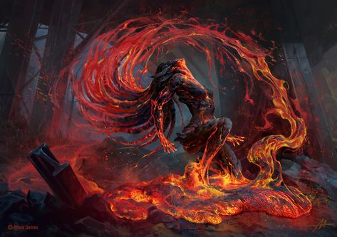 Alexandre Mokhov 다크 판타지, Wallpaper Image, Arte Fantasy, 판타지 아트, Fantasy Inspiration, Fantasy Artwork, A Fire, Creature Art, Dark Fantasy Art