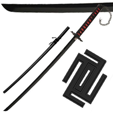 Bleach Swords, Bleach Ichigo Bankai, Ichigo Bankai, Tensa Zangetsu, Tactical Swords, Bleach Ichigo, Dungeon Master Screen, Polymer Clay Flower Jewelry, Dungeons And Dragons Classes