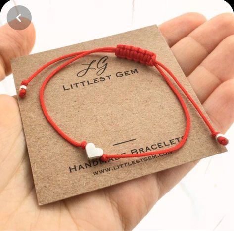 Silver Heart Bracelet, Bracelet Craft Diy, Red String Bracelet, Heart Red, Jewelry Knots, Diy Bracelets Easy, Jewelry Diy Bracelets, Red String, Jewelry Accessories Ideas