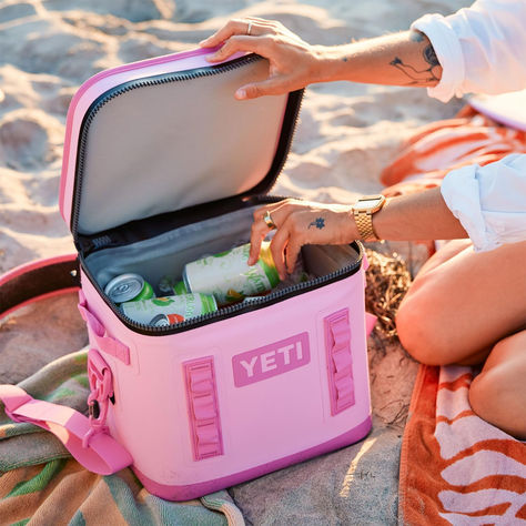 Very Cool Yeti Soft Portable Cooler -  ArgysTech Approved #affiliate Pink Yeti Cooler, Pink Yeti, Yeti Cooler, Portable Cooler, Soft Cooler, Summer Pictures, Kids' Bathroom, Hard To Find, Sports