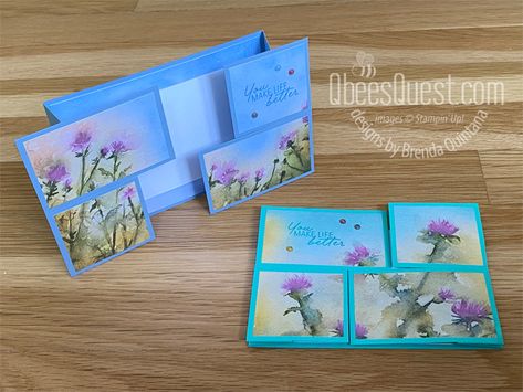 Brenda Quintana, Make A Puzzle, Slider Cards, Snowflake Cards, Birthday Stamps, Fun Folds, Leaf Cards, Online Products, Stamping Ideas