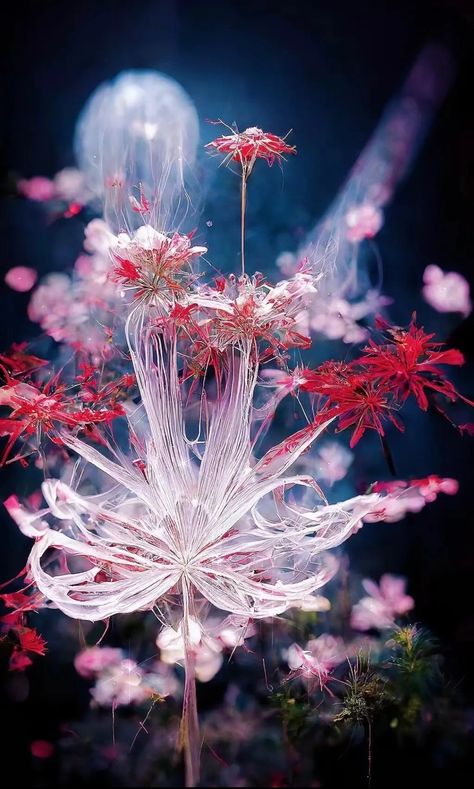 Lycoris Radiata, Lily Wallpaper, Purple Wisteria, Artistic Wallpaper, Fantasy Background, Flowers Photography Wallpaper, Fragrant Plant, Scenery Paintings, Cool Wallpapers Art