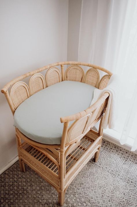 Change Table, Baby Changing Table, Baby Birthday Gifts, Bassinet Sheets, Rattan Coffee Table, Baby Changing, Baby Nursery Decor, Rattan Furniture, A Stand