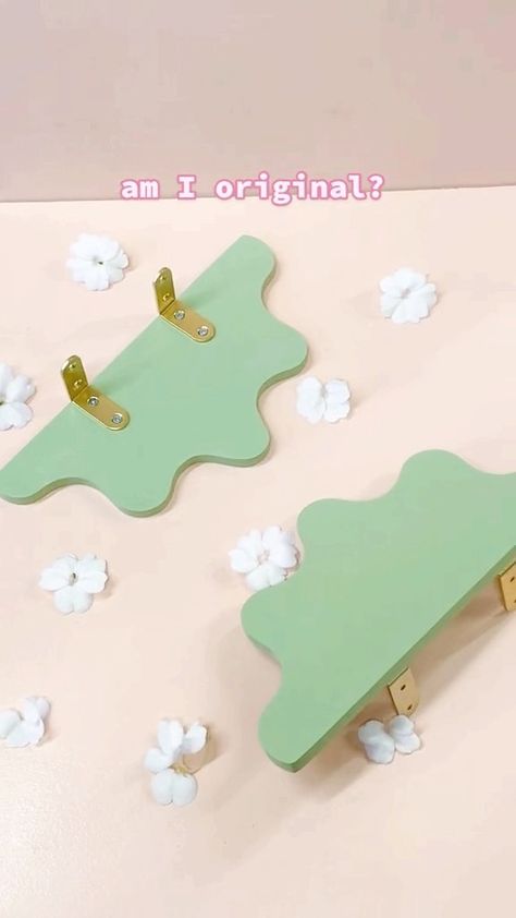 shopcurioushnl on Instagram: Meet the sister to our Wavy Wall shelf, the Wavy Edge Wall shelf! 〰 available in Sage, Mustard, Blush + White 🤍 shop now! #colorfulhome…