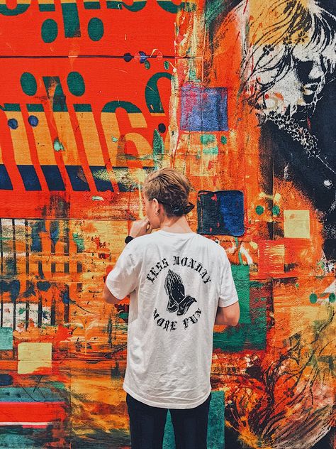 Download this photo by Nathan Lee on Unsplash Auckland Art Gallery, Moody Gardens, Graffiti Pictures, Graffiti Wall Art, Boy Poses, Street Fashion Photography, Graffiti Wall, Man Photo, Semarang