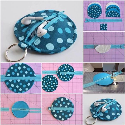 Monedero Sew Ins, Costura Diy, Diy And Crafts Sewing, Diy Couture, Sewing Gifts, Craft Tutorials, Diy Bag, Paper Crafts Diy, Sewing Hacks