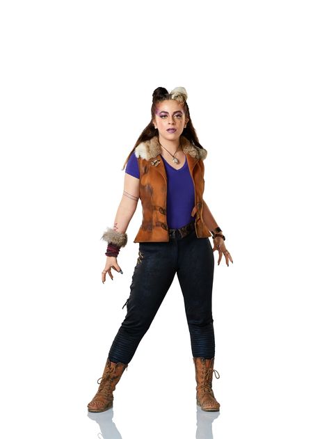 Wynter Barkowitz | Disney Wiki | Fandom Winter From Zombies 2 Costume, Wynter Zombies 2 Costumes Diy, Zombies 2 Werewolf, Wynter Barkowitz, Wolf Costumes, Ariel Martin, Disney Movie Quiz, Zombies Cast, Zombie Cheerleader