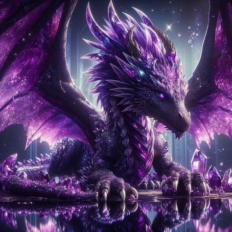 Dragon Academy, Violet Dragon, Galaxy Dragon, Pokemon Xyz, Mythical Creatures Fantasy, Fantastic Beast, Dragon Artwork Fantasy, Dragon Artwork, Cute Dragons