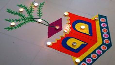 Garden Shed Colours, Tulsi Vivah, Indian Rangoli Designs, Happy Diwali Wallpapers, Easy Rangoli Designs Diwali, Rangoli Designs Latest, Simple Rangoli Designs Images, Rangoli Border, Diy Diwali Decorations