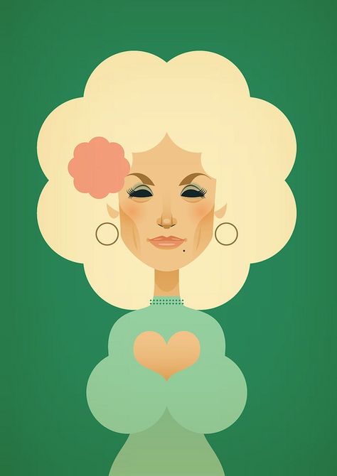 Stanley Chow, Funny Caricatures, Celebrity Caricatures, Alternative Art, Affinity Designer, Hello Dolly, Dolly Parton, Chow Chow, Caricatures