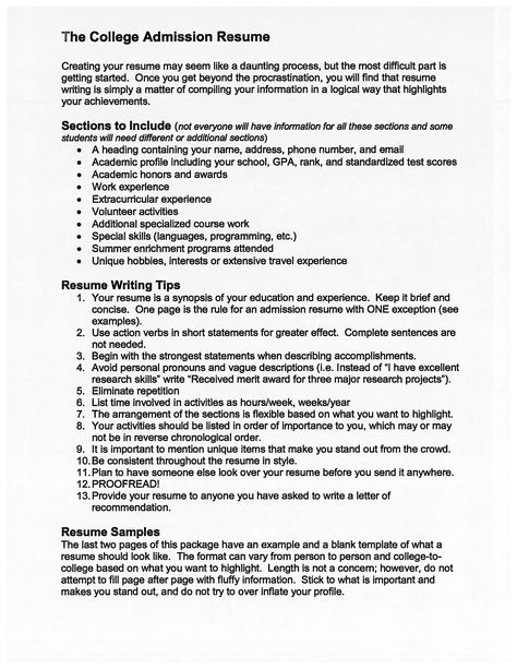 College Admission Blank Resume - How to draft a College Admission Blank Resume? Download this College Admission Blank Resume template now! Academic Resume, College Application Resume, Applying To College, College Resume, College Apps, Creative Writing Course, College Admission Essay, School Advice, School Study Ideas