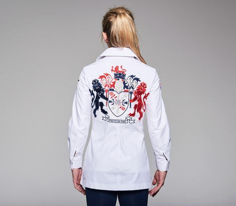 Stella McCartney and Adidas unveil Team GB outfits for opening ceremony Olympic Uniform, Team Gb Olympics, Olympics Opening Ceremony, Ceremony Design, Rio Olympics 2016, Team Gb, Rio Olympics, Stella Mccartney Adidas, Opening Ceremony