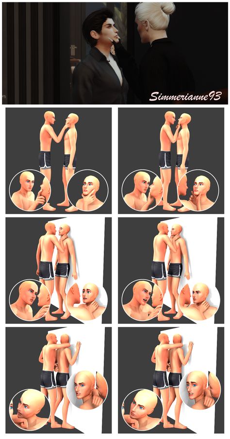 Sims 4 Bully Poses, Ts4 Story Poses, Sims 4 Money Cc, Stand Still In Cas Sims 4, Sims 4 Wedding Poses, Sims 4 Poses Couple, Deco Sims, Sims 4 Poses, Sims 4 Couple Poses