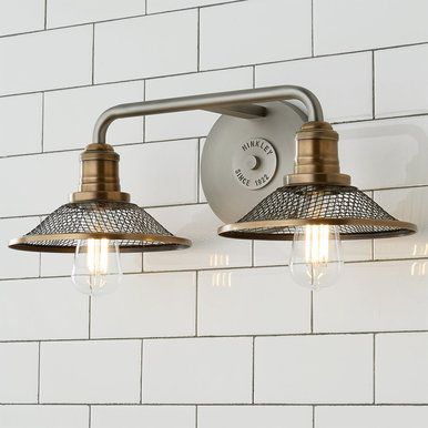 Farmhouse Bathroom Lighting, Industrial Bathroom Vanity Lights, Industrial Bathroom Lighting, Farmhouse Vanity Lights, Farmhouse Vanity, Vanity Light Bar, Vanity Light Fixtures, Shades Of Light, Vanity Lights