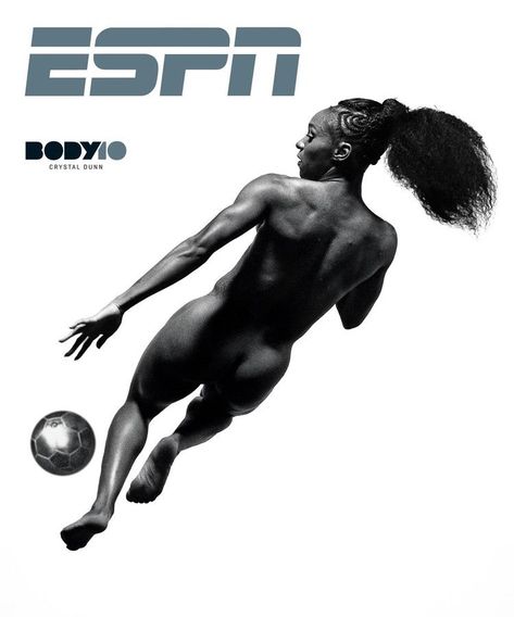 Crystal Dunn, USWNT, ESPN Magazine Body Issue, July 9, 2018 Marcus Smith, Adam Rippon, Espn Body, Yasiel Puig, Basketball Diaries, Espn Magazine, Printed Portfolio, American Games, School Photos