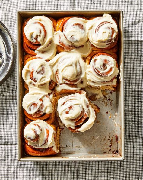 Sourdough Cardamom Rolls with Honey Cream Cheese Icing — Better Homes & Gardens Fruit Buns, Oven Baked French Fries, Banana Zucchini, Frozen Bread Dough, Best Cinnamon Rolls, Baked Rolls, Zucchini Muffins, Cinnamon Rolls Homemade, Easy Cinnamon