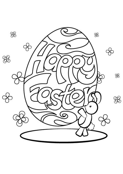 25 Amazing Easter Egg Coloring Pages Your Toddler Will Love To Color Simple Easter Egg Designs, Easter Coloring Pages Printable, Simple Easter Eggs, Free Easter Coloring Pages, Easter Coloring Sheets, Kids Printable Coloring Pages, Easter Egg Coloring Pages, Easter Bunny Colouring, Easter Drawings