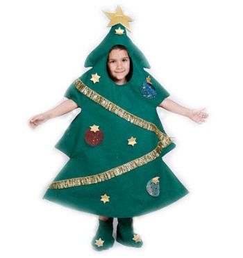 Disfraz de árbol de navidad Chrismas Crafts, Christmas Tree Costume, Tree Costume, Xmas Costumes, Xmas Trees, Hand Embroidery Tutorial, Fancy Dress For Kids, Dress Up Costumes, Frocks For Girls