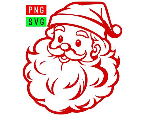 Christmas Svgs, Santa Claus Svg, Santa Claws, Winter Clipart, Christmas Graphics, Seasonal Crafts, Christmas Images, Winter Scenes, Christmas Design