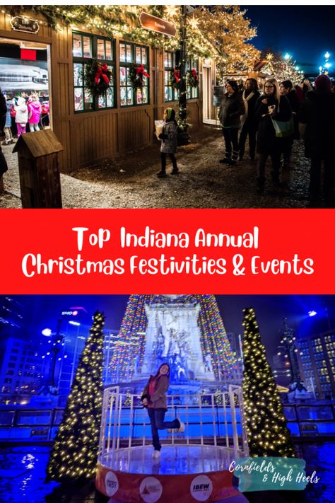 Carmel Indiana Christmas, Santa Claus Indiana Christmas, Indiana Christmas, Christmas Carol Play, Christmas Trips, Santa Claus Indiana, Madison Indiana, Popular Christmas Songs, Christmas Things To Do