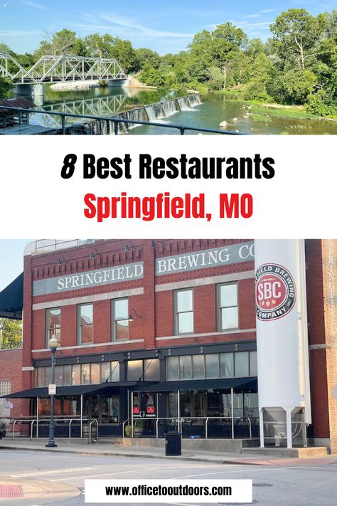 Looking for the best restaurants in Springfield, MO? Look no further! This guide highlights the top 8 restaurants in Springfield that will satisfy any food lover's cravings. springfield mo | visit springfield | love springfield | travel often | midwest travel | midwest travel | travel blogger | summer travel | summer roadtrip | midwest roadtrips Route 66 Theme, Burgers And Shakes, Summer Roadtrip, Midwest Travel, Pub Food, Unique Restaurants, Springfield Mo, Summer Road Trip, Travel Summer