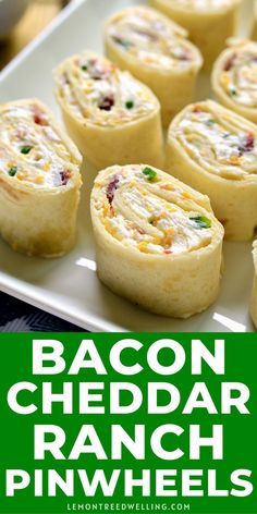 Bacon Cheddar Ranch Pinwheels, Ranch Pinwheels, Favorite Party Appetizers, Horderves Appetizers, Tortilla Pinwheels, Pinwheel Appetizers, Appetizer Sandwiches, Creamy Ranch, Bacon Appetizers